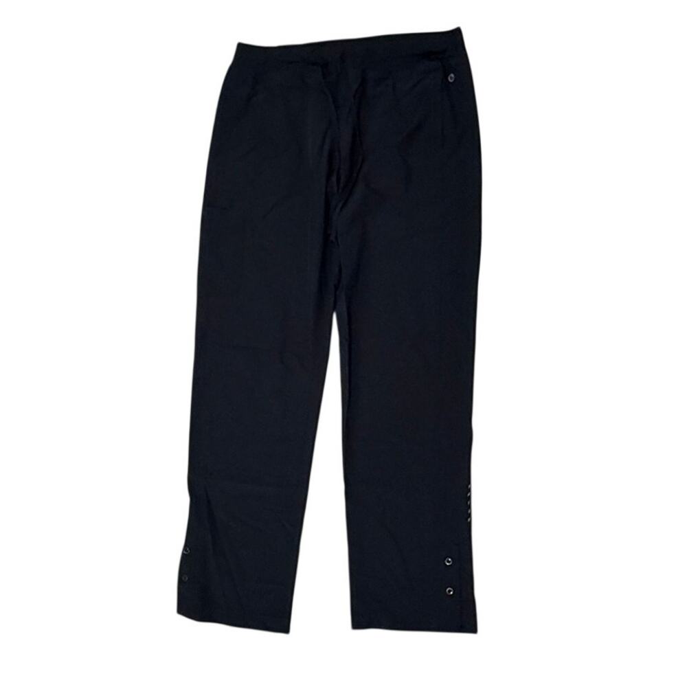 Barco One Womens Medium M Black Stretch Scrub Pants Trousers
